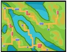 Ma mini map de le région de . . .