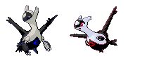 Latias et Latios arrivent en noir!