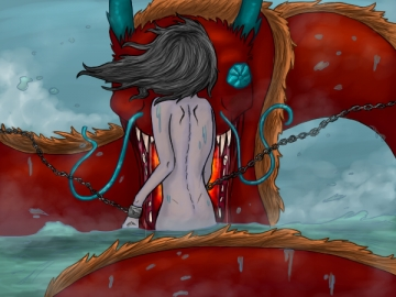 Dragon au yeux saphir, mode sacrifce powaa x3)