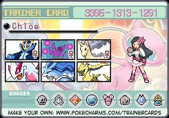 TRAINER CARD
