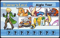 Carte Dresseur de Koner, L'Aigle de la Tour