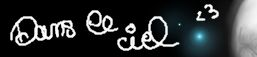 Dans le ciel .. <3