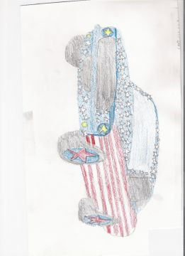 Mustang '67 "Patriotic"