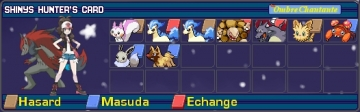 Ma Carte de Shiny Hunter (SH Card)