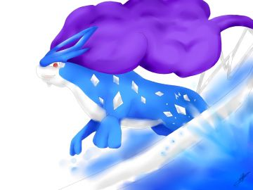 Je suis pour une Suicune X Crystal -o-