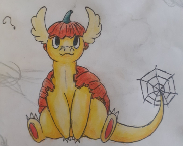 Dragon citrouille et plein de choses que j'avais la flemme de poster