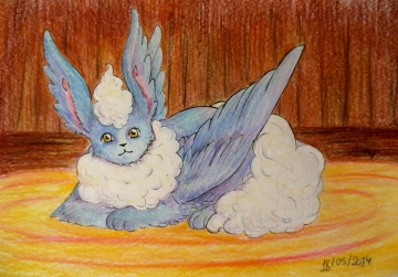 Dessin pour le concours d'Evoli08Fr!