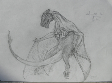 WiP Dragon (d'insparation ptérodactyle)