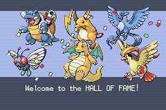 Mon équipe dans pokémon vert feuille