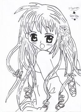 Midori, la mariée ! =)