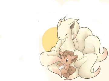 Feunard et son nouveau née ^^