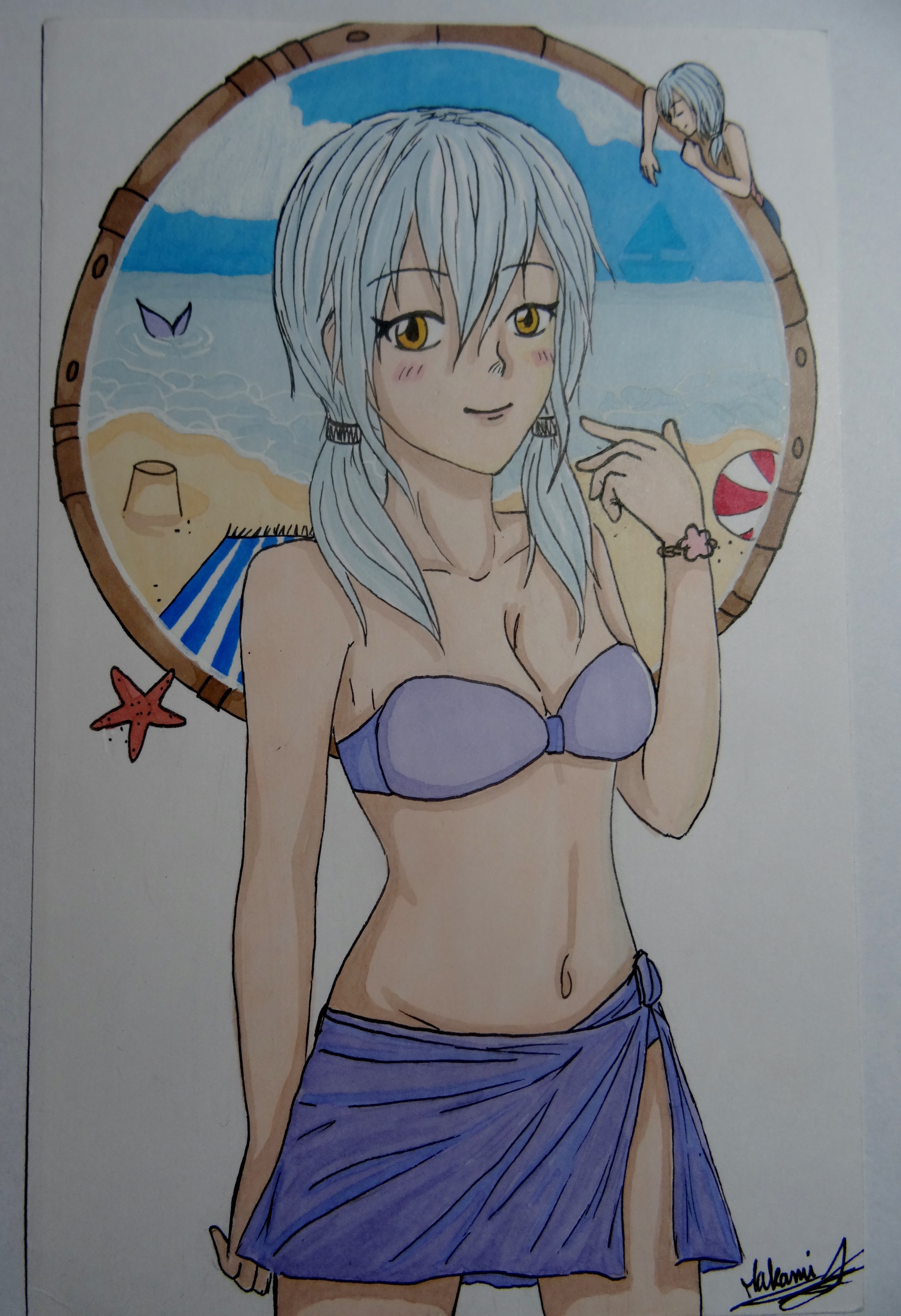 Carnet de notes A5 Thème Manga Dessin Baka