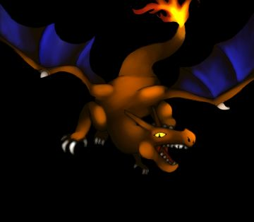 [Oékaki] Dracaufeu, maître du ciel !