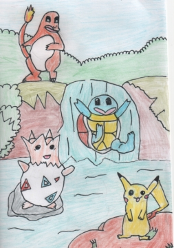 La cascade pokémon