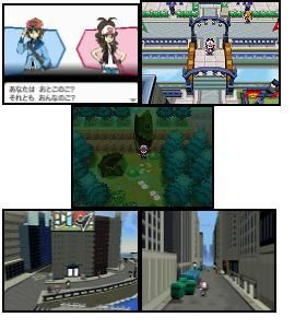 Screenshots Pokémon Black et White !