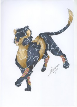 Luxray réaliste 2.0