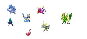 sprite pokémon inventée