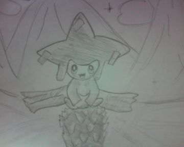 jirachi au clair de la lune