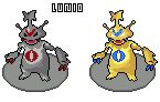 Lunio pkémon "deux lune"