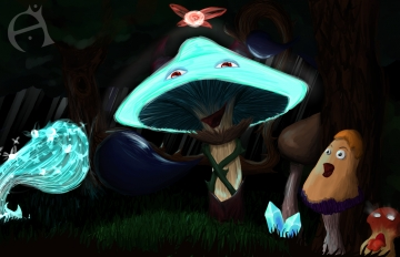 Bois au champignon secret
