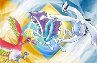 Tuiles et bannières de Pokémon Or, Argent et Cristal