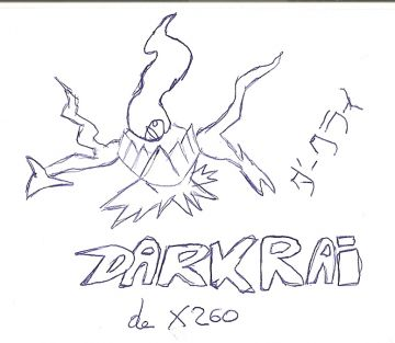 Darkrai [Cat. Le'X260 ART]