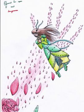 ~crayons de couleurs~Fadedrose : quand les roses sont dangereuses