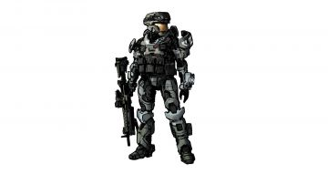 voici mon personage sur halo reach et ausi le jeu avec un ami :D