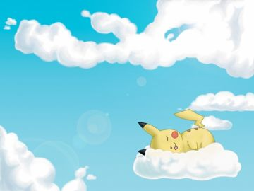 un pikachu un peu trop rêveur^^
