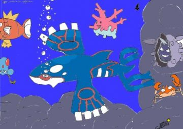 kyogre, souverain des profondeurs (waa c'est beau! XD)