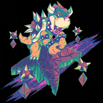 Bowser in the sky