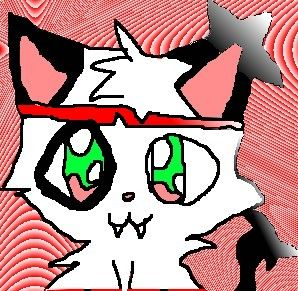 voici Tii... mon chat que j'ai inventé