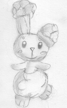 Dessin au crayon de papier - Laporeille