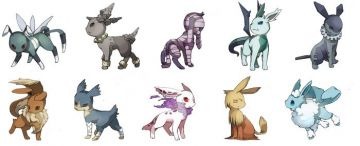 Evoli et sa famille