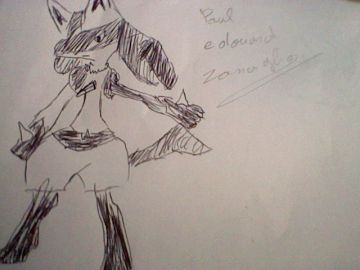 lucario etre de l'aura!