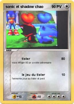 sonic et shadox se réconsilien