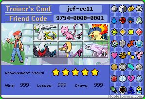 ma carte de dresseur