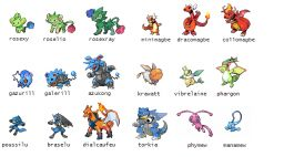 Pokémon de la version Minéraux (génération 5)