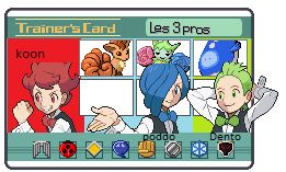 Koon, Dento et Poddo, les 3 pros