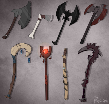 Design d'objet - armes