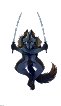 Katana wolf