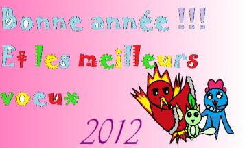 Bonne année 2012 !!!