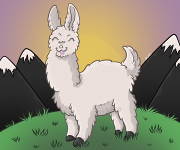 Pawgust Day 2 ~ Llama 