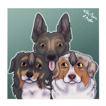 Nito, Raptor & Moïra ~ gift !