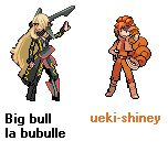 Big bull and ueki-shiney's dedicace!!
