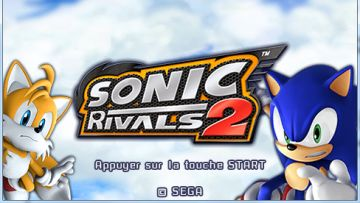 Sonic rivals dans l'emulateur Jpcsp