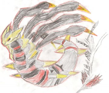 Giratina va utiliser draco griffe  