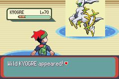 Wild Arceus appared