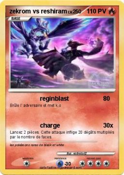 carte pokéblanc et noir
