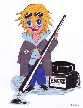 Ariess, le Mangaka